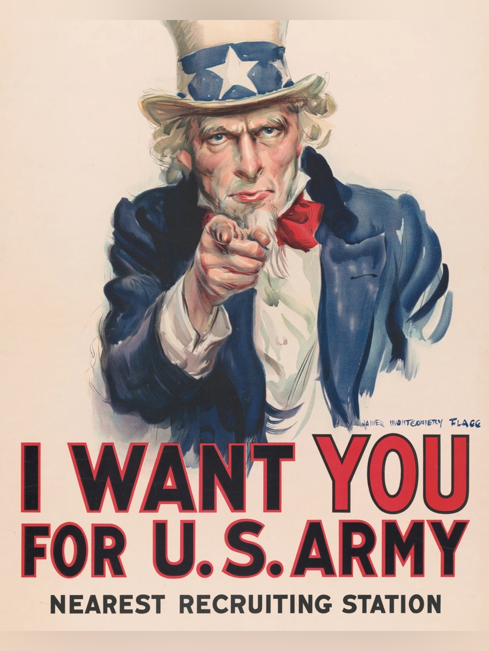 1917 Uncle Sam WWI Army Recruitment Poster 8x10 Photo Print